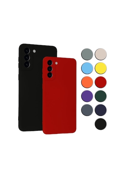 Samsung Uyumlu Galaxy S21 Plus Kilif Kamera Korumali Lansman Silikon Kap 547517041