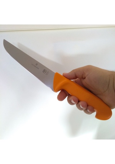 Victorinox Swibo 5.8431.21 Boğazlama Kasap Et Doğrama Bıçağı 21 C