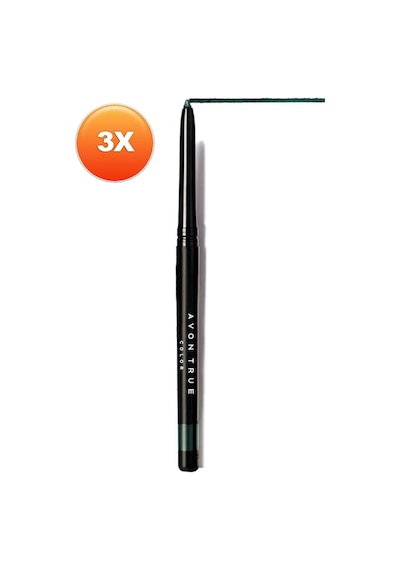 Avon Glimmersticks Açılıp Kapanabilen Göz Kalemi Emerald 3'lü Set