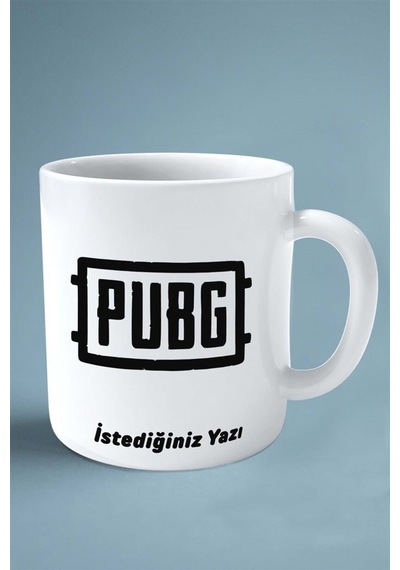 Pubg Battlegrounds Oyun Baskılı Kupa Bardak Çift Taraflı Kişiye Özel Model 12 Çok Renkli