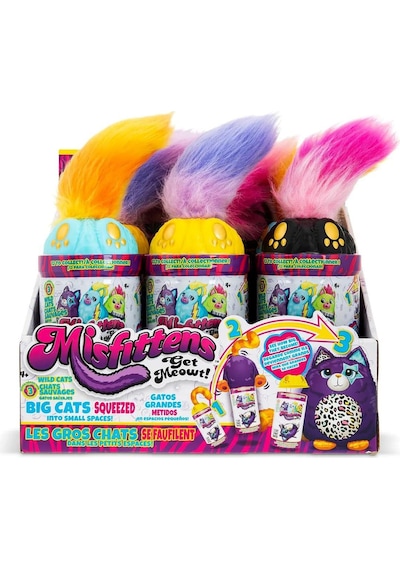 Misfittens Sürpriz Peluş Hediyelik Peluş Misfitens Oyuncak-408 Çok Renkli