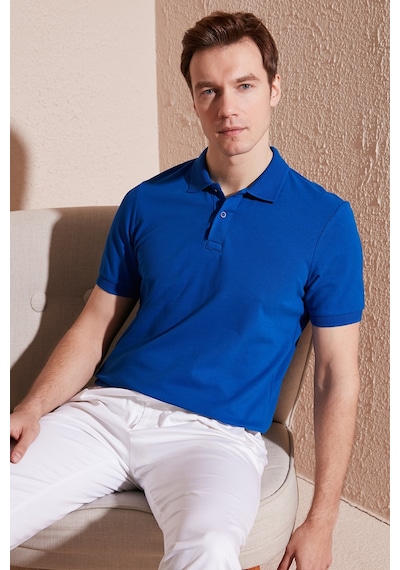 Buratti Pamuklu Regular Fit Düğmeli Erkek Polo Yaka T Shirt 5902739 Saks