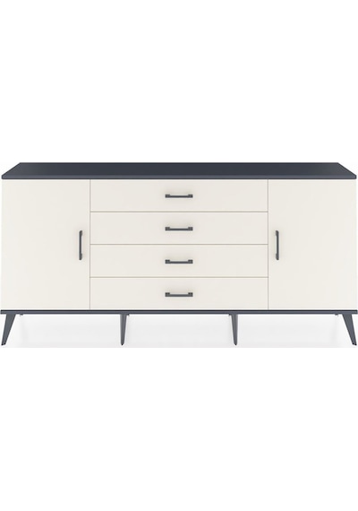 Arges Konsol 2 Raflı 4 Çekmeceli 2 Kapaklı 176x30x83 Antrasit-aytaşı/aytaşı Aytaşı/aytaşı Arges Konsol 2 Raflı 4 Çekmeceli 2 Kapaklı 176x30x83 Antrasit-aytaşı/aytaşı Aytaşı/aytaşı