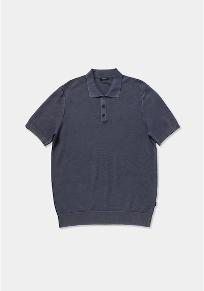 Colin's Colins Regular Fit Polo Yaka Düz Erkek Mavi Kısa Kol Kazak Cl1081015 Q1.v1 Inv İndigo