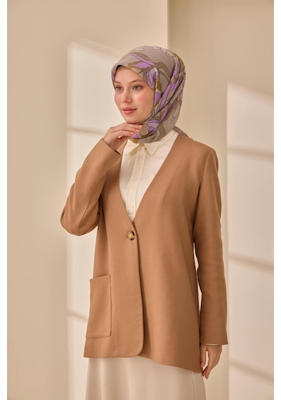 Silk Home Olinda İpek Eşarp 47003-29 Mor, Hardal, Lila, Gri