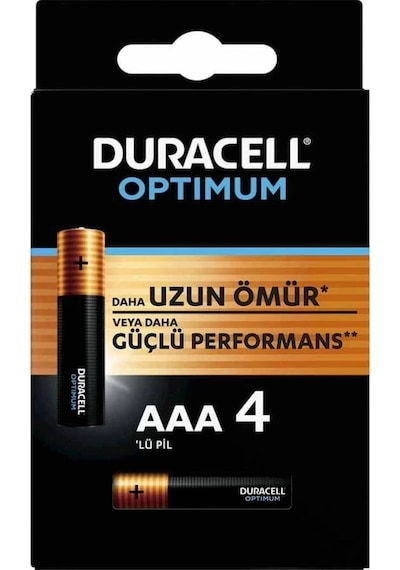 Mey İthalat 4lü Optimum Aaa Kalem Pil