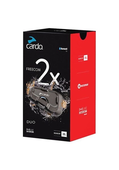 Cardo Freecom 2x Bluetooth Ve İntercom Jbl İkili Paket