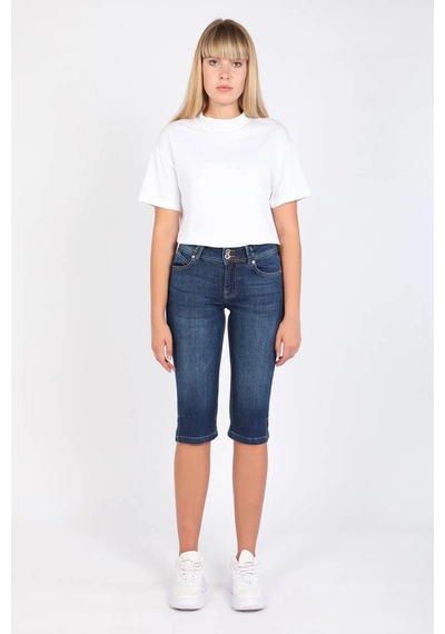 Banny Jeans Bw Kadın Jean Kapri Lacivert 34 38