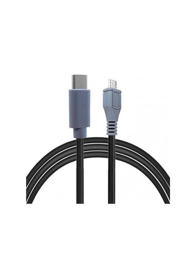 Type-c To Mikro Usb Kablosu, Usb Tip C - Mikro Usb Otg Kablosu Erkek - Erkek Şarj Veri İletimi, 1 Metre Kablo Zr797-1 Diğer