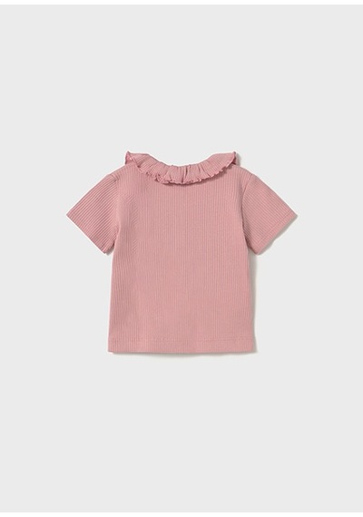Mayoral Bebek Fırfırlı Polo Gömlek Pembe