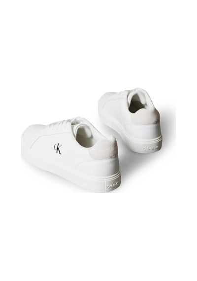 Calvin Klein Classıc Cupsole Lace, 0k4 Beyaz Erkek Spor Ayakkabı