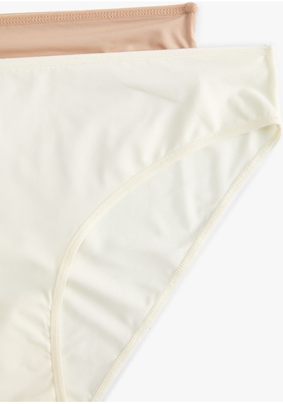 Koton Basic Külot 2'li Paket Brief Ten Ekru 4slk30075mk 4SLK30075MKTE2 Ten - Ekru Koton Basic Külot 2'li Paket Brief Ten Ekru 4slk30075mk 4SLK30075MKTE2 Ten - Ekru