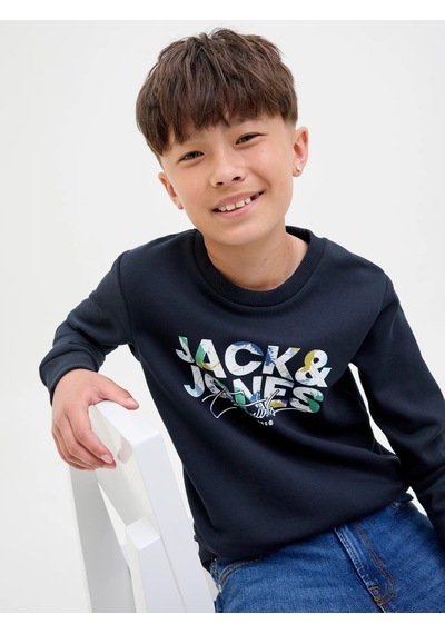 Jack & Jones Jack&jones Jjgeplas Erkek Çocuk Sweatshirt 12279606 Lacivert