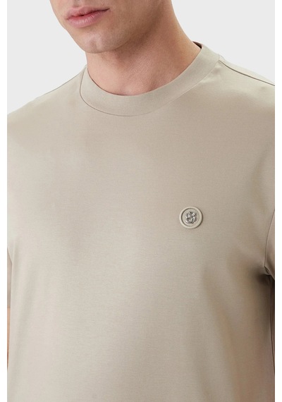 Boss Erkek T Shirt 50555844 286 Bej