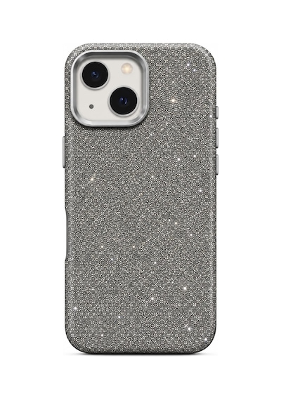 Nettech Apple İphone 13 Uyumlu Nt-n130 Taşlı Seri Arka Koruma Kılıf - Mavi