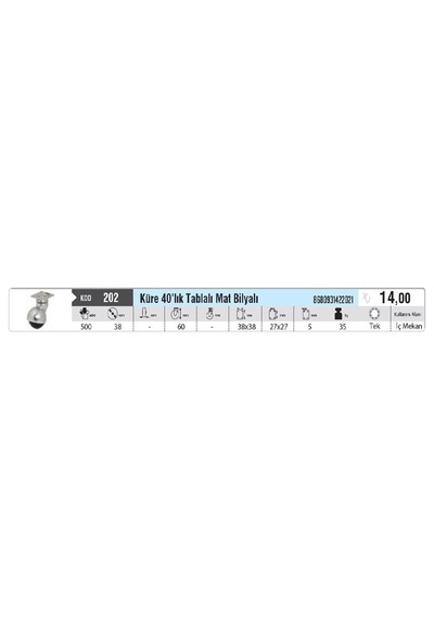 Hırdavatım Küre 40 Lık Mat Bilyalı Teker 4 Adet