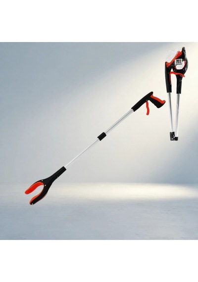 Çok Amaçlı Katlanabilir Çöp Toplama Kıskacı 83 Cm Açık Bej