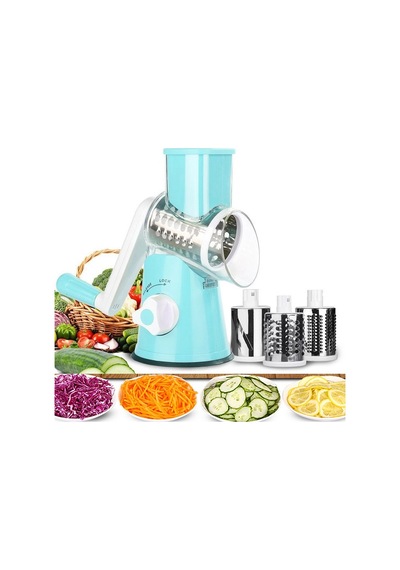 Tutma Kollu Çevirmeli Pratik Rulo Rende Drum Grater Çelik
