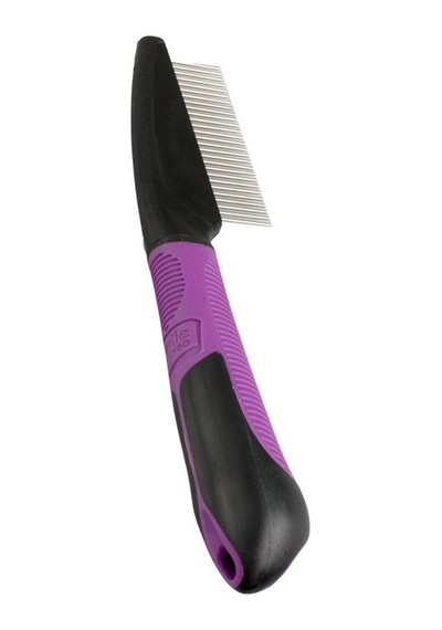 Karlıe Kedi Tarağı Mor-Siyah 21 Cm