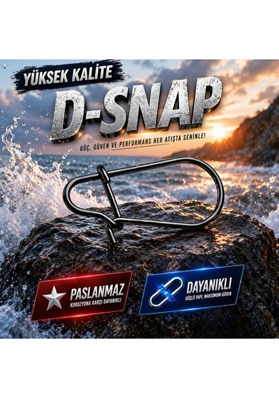 Alesta D-snap Spin Ve Lrf Klipsi No: 0