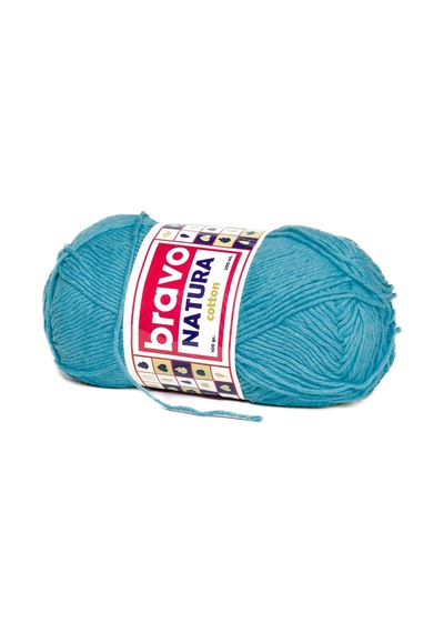 Natura %100 Koton İplik 100 Gram 200 Metre Renk Kodu:606 Turkuaz