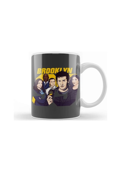 Brooklyn Nine Nine Kupa Bardak Porselen Karışık