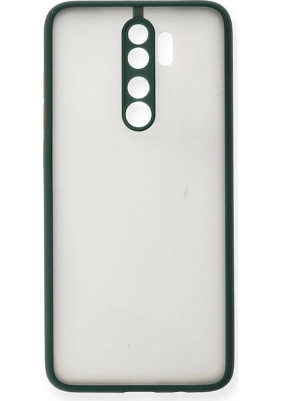Redmi Note 8 Pro Kılıf Montreal Silikon Kapak - Yeşil