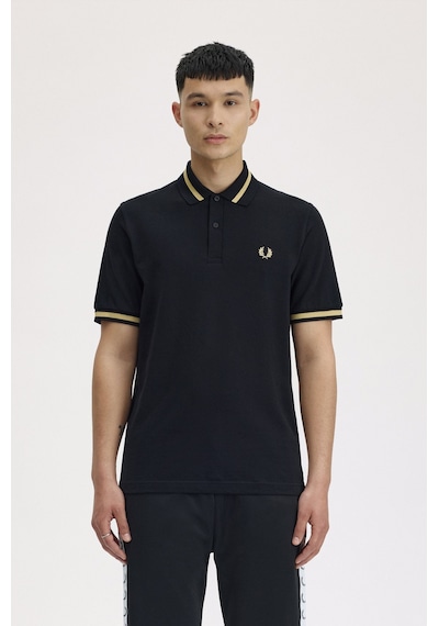 Fred Perry M2-157 Single Tipped Erkek Polo Tişört Siyah