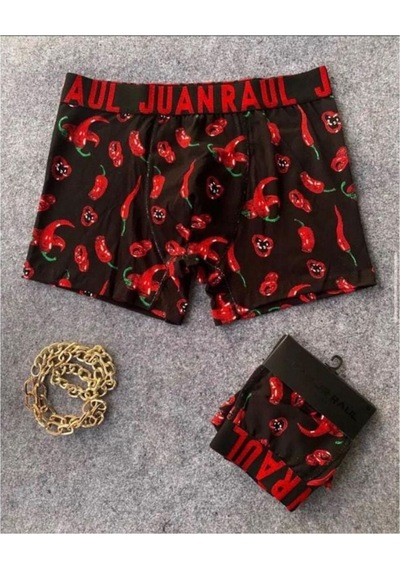 Juann Raul Desenli Erkek Boxer