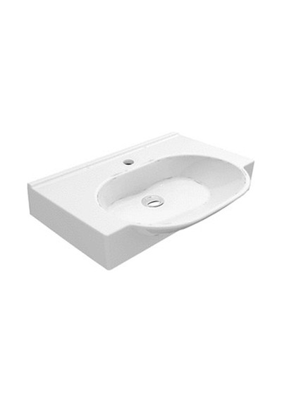 Idevit Tezgah Üstü Myra Lavabo 65CM Sifonsuz
