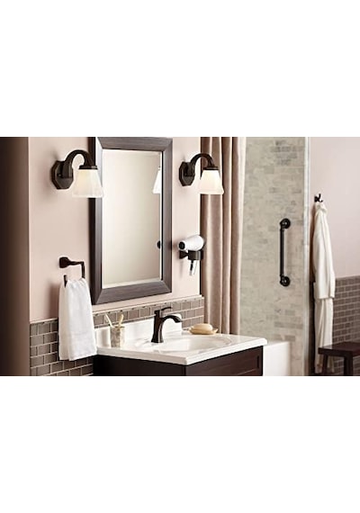 Yb5103orb Voss Çift Bornoz Kancası, Yağlı Bronz 6998