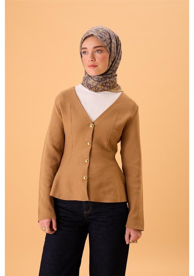 Silk Home İnce Pamuk Soft Eşarp Hardal Koyu Vizon Gri Sarı Desenli Kaymaz Dokulu Tok Duruşlu 90x90 Çok Renkli