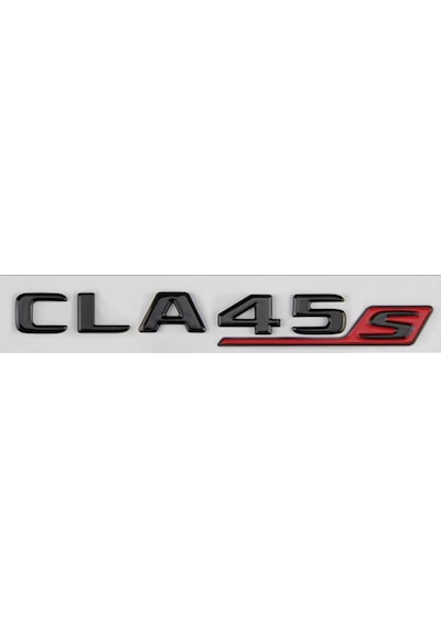 Benz Cla 45s Piano Black Bagaj Yazısı 3m 3d Abs