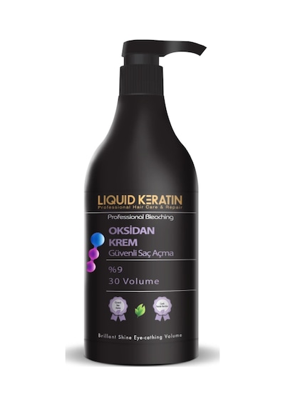 Keratinli Gri Toz Açıcı Ve Oksidan Kremli Set Yakmadan Evde Kolay Saç Rengi Açma 1000ml Kuaför Boy