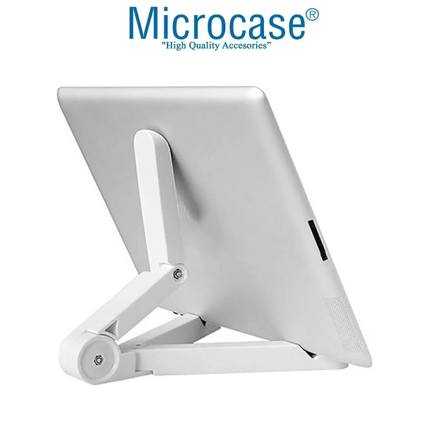 Microcase Apple İpad Air 11 2026 İle Uyumlu Bluetooth Klavye + Mouse + Tablet Standı - Al45150 Pembe