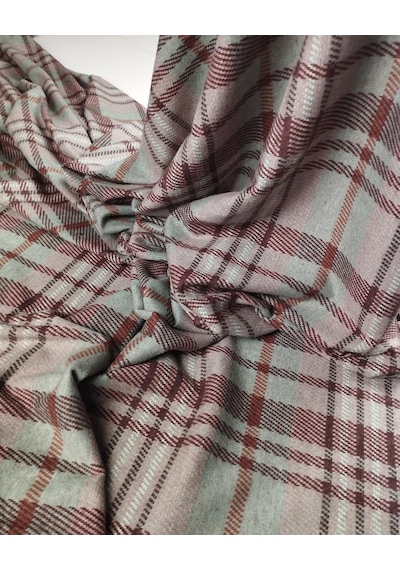 Yeşil Bordo Pembe Renklerde Örme Kumaş En 150 Cm X Boy 300 Cm -9679 Renkli