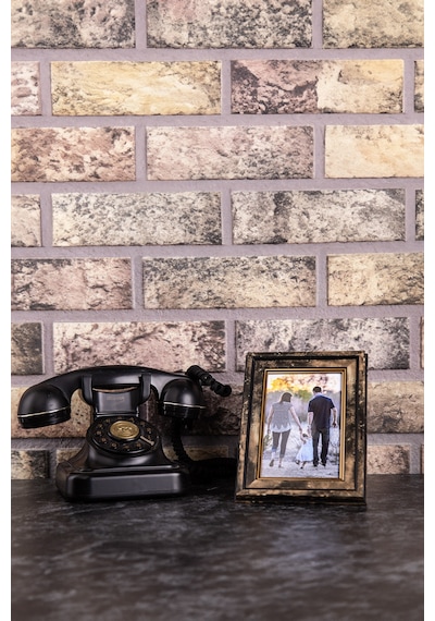 Kahverengi Ayaklı Çerçeve 10x15 Eskitme Kahverengi