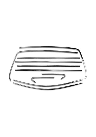 Volkswagen Golf7-7,5 Krom Cam Çerçevesi