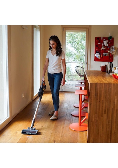 Worx WX038 20V 105 W Çift Akülü Kömürsüz Siklonik Sistem Şarjlı Dikey Süpürge