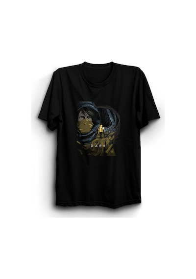 Unisex Siyah Baskılı Tshirt SIYAH