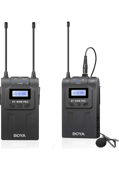Boya By-wm8 Pro-k1 Kablosuz Yaka Mikrofonu