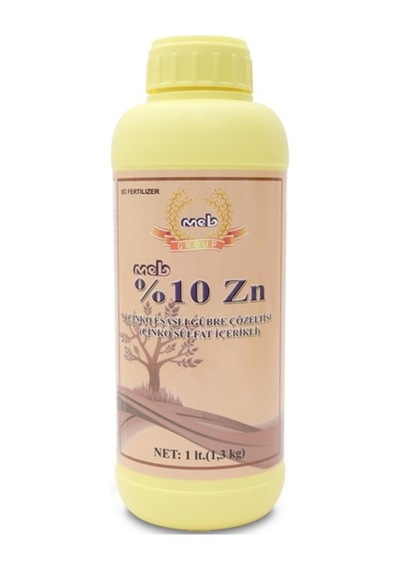 Meb %10 Zn Çinko-Sülfat Içerikli Sıvı Gübre-1 Litre