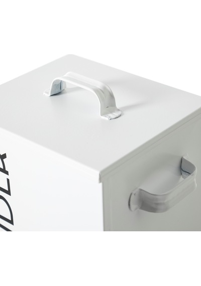 Mudo Home Roma Deterjanlık Mat Beyaz 18x15x23 Cm 419650