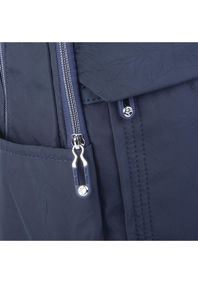 Nas Bag Unisex Büyük Boy Su Geçirmez Çok Gözlü Extra Hafif Sportif Sırt Çantası Lacivert