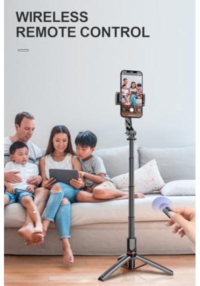 Stabilizer Selfie Stick 2 Si 1 Arada Kablosuz Bluetooth Uzaktan Kumandalı 700mm Ayarlanabilir Yükseklik Ios Uyumlu Tit Diğer Stabilizer Selfie Stick 2 Si 1 Arada Kablosuz Bluetooth Uzaktan Kumandalı 700mm Ayarlanabilir Yükseklik Ios Uyumlu Tit Diğer