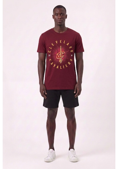 Usa Cleveland Erkek T-shirt 11255 SİYAH
