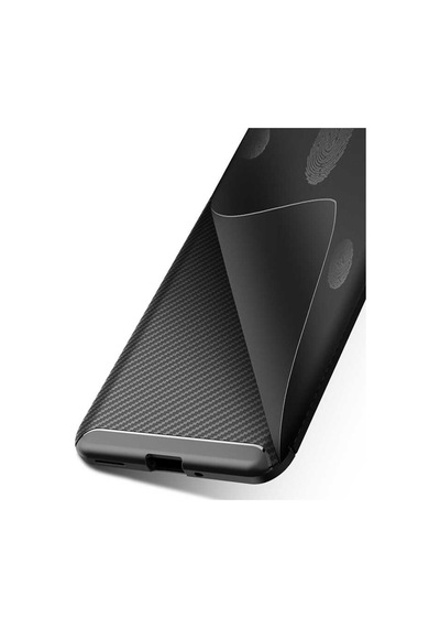 Huawei P Smart S (Y8P) Kilif Karbon Silikon Case 406653312