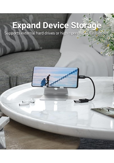 Usb C - Usb A 3.0 Adaptör Otg Thunderbolt 2'li Paket