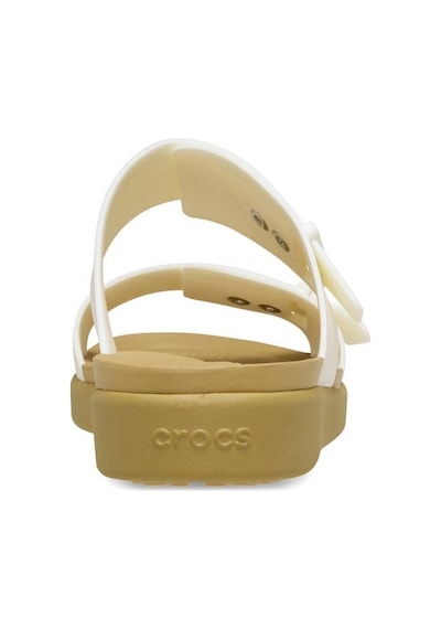 Crocs Brooklyn Buckle Low Low Kadın Terlik-32846 Beyaz