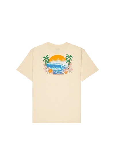 Quiksilver Ev Barrel Parad Erkek Bej Outdoor T-shirt Eqyzt08285-6481